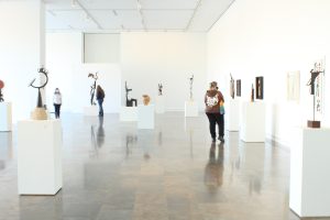 Exposición de esculturas de Julio González, en la exposición permanente del IVAM