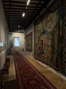 Sala de exposiciónes d ella Real Fábrica de Tapices